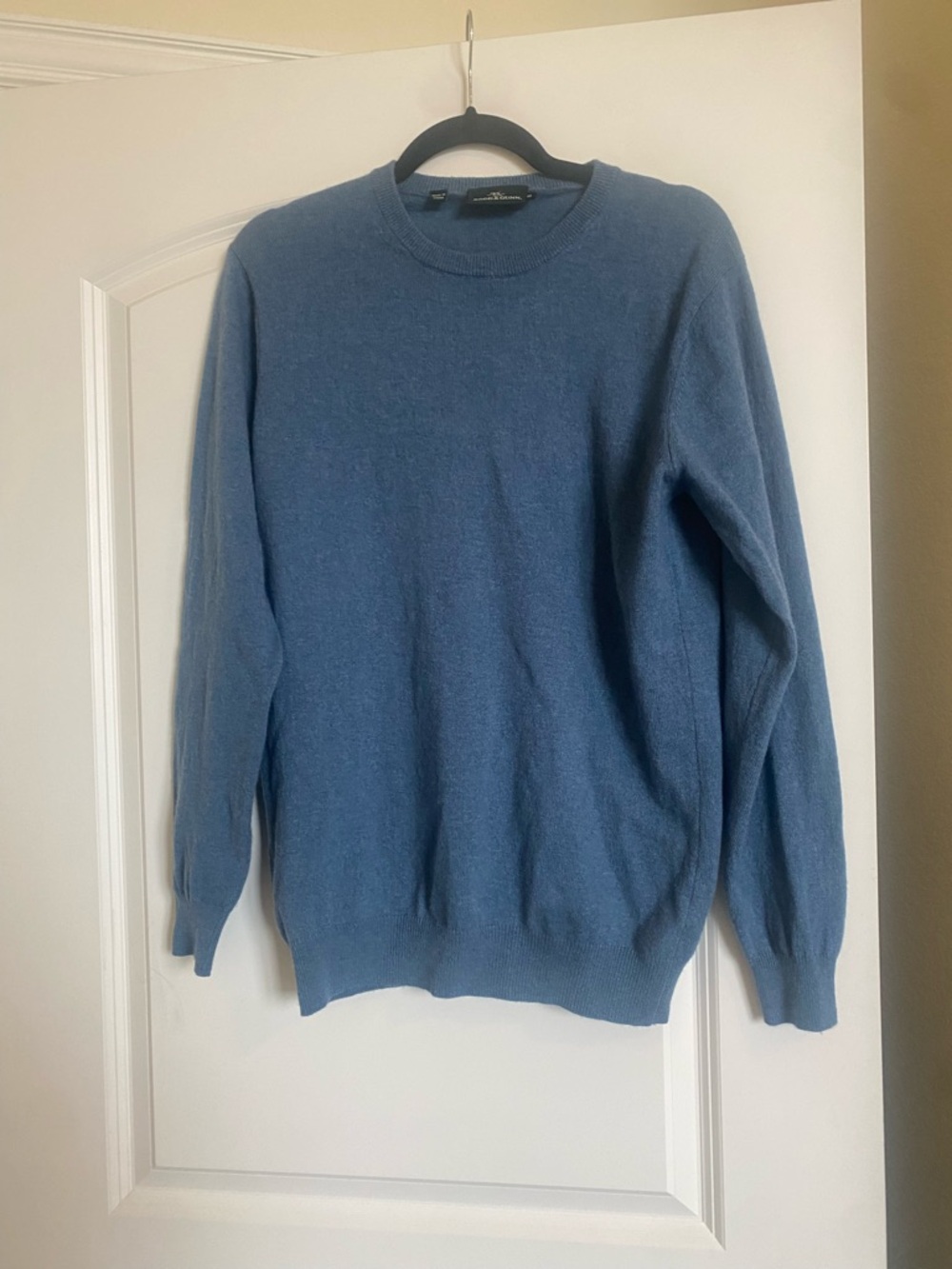 Rodd & Gunn Men's Crewneck Sweater in Dusty Blue
